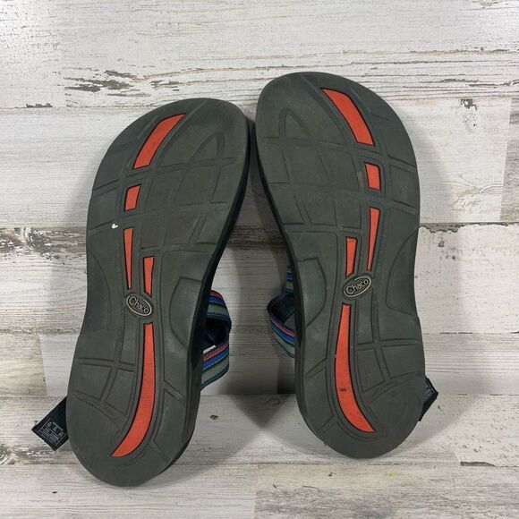 Chaco Z Boulder Sport Mens Hiking Water Sandals Quick Dry Multicolor Straps 12M‎ - Picture 6 of 7